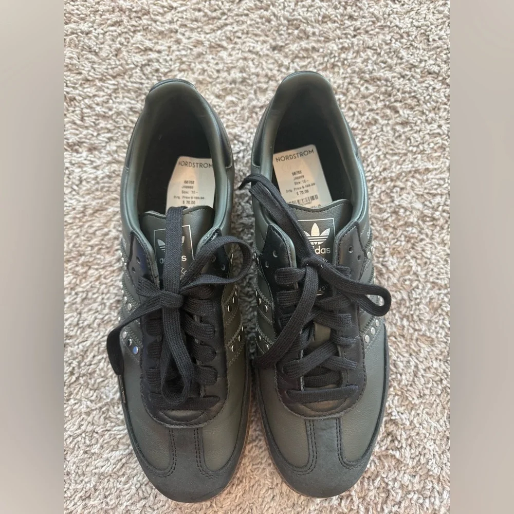 Adidas Women’s Samba OG Black Legend Earth Gum, Sz 10.5 - Picture 2 of 11